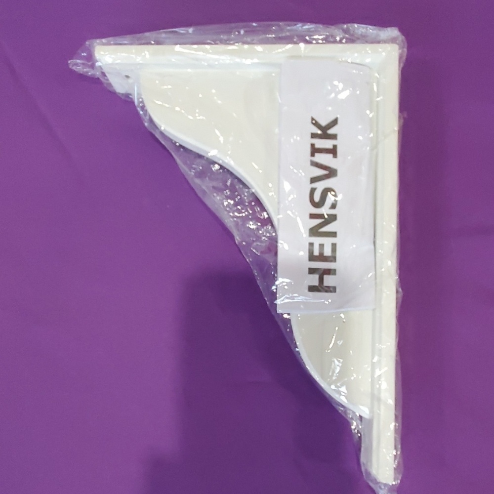 SET OF 6 New in Pkg. Ikea White Shelf Brackets